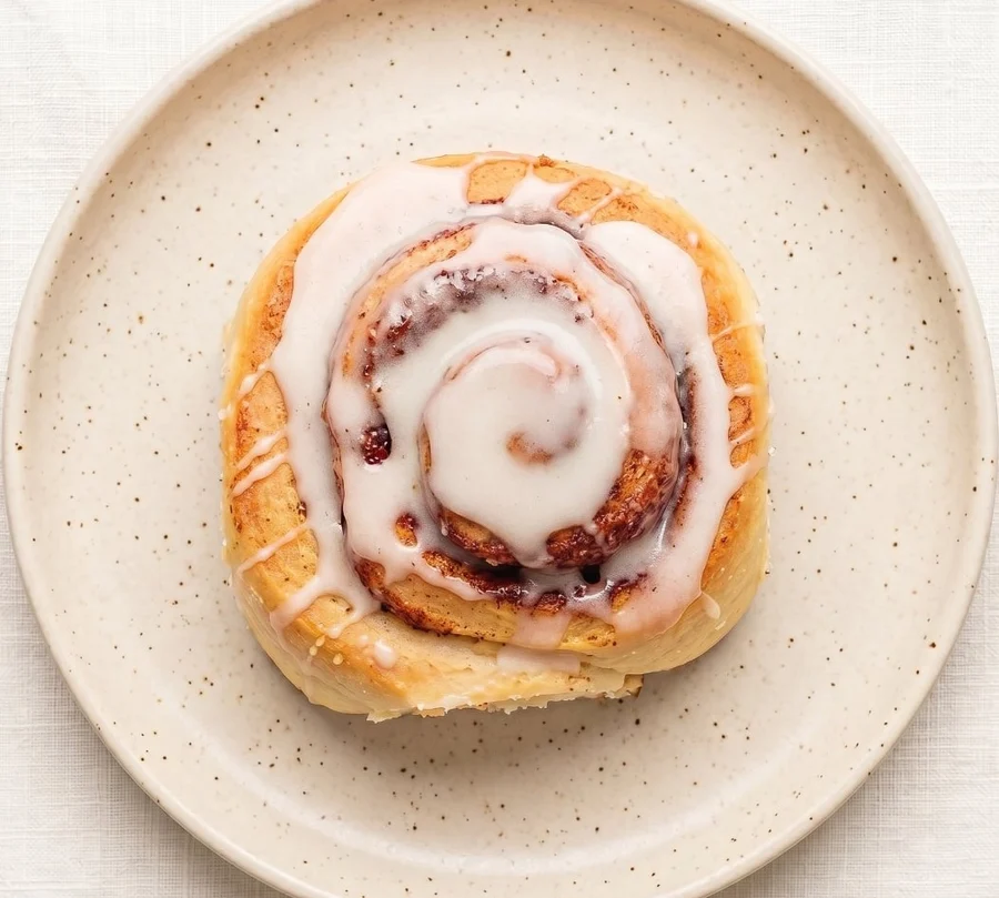 swole roll — tandoco's signature 22g high-protein cinnamon roll, scratch-made in Minneapolis